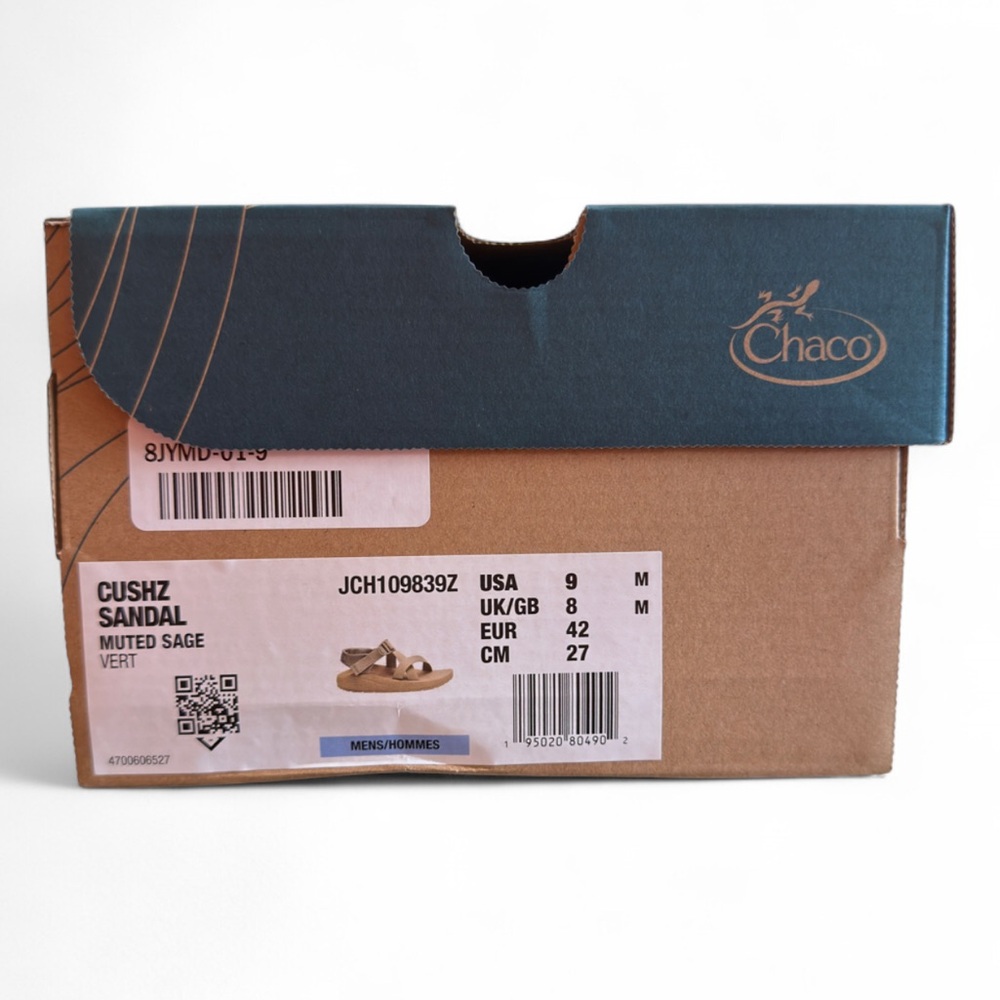 Chaco CushZ Sandals Size US Men’s 9/ EU 42 (NWT) - Picture 9 of 10